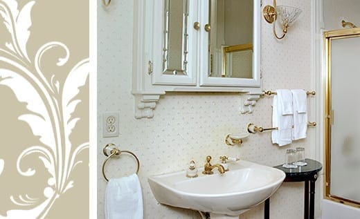 Viola McBride bathroom view of sink