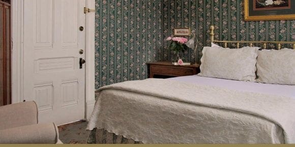 Sylvia’s Room 205 bed