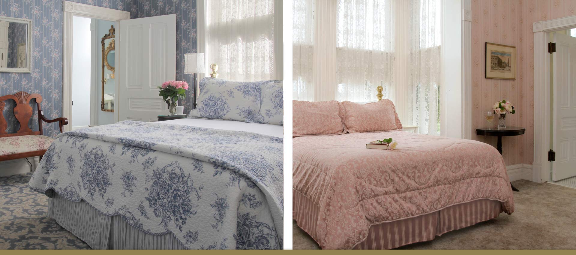 Victorian Inn Eel Valley suite Bedrooms