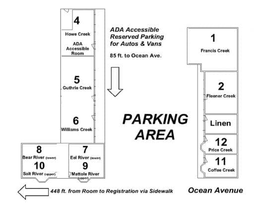 Redwood suites property map
